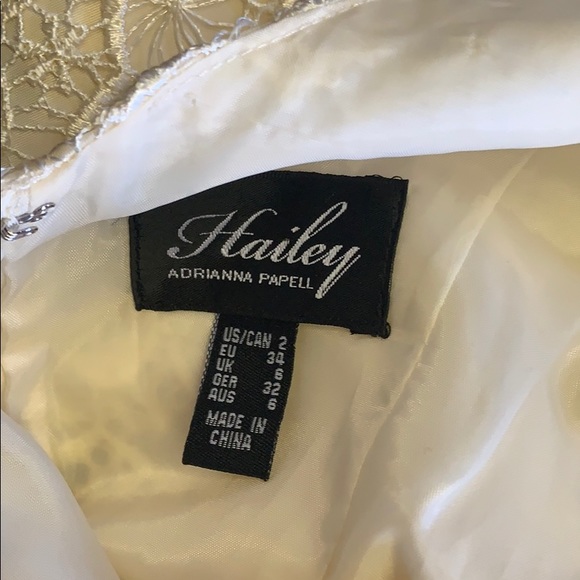 Hailey Adrianna papell ivy lace dress sz 2 fit s - Picture 8 of 8